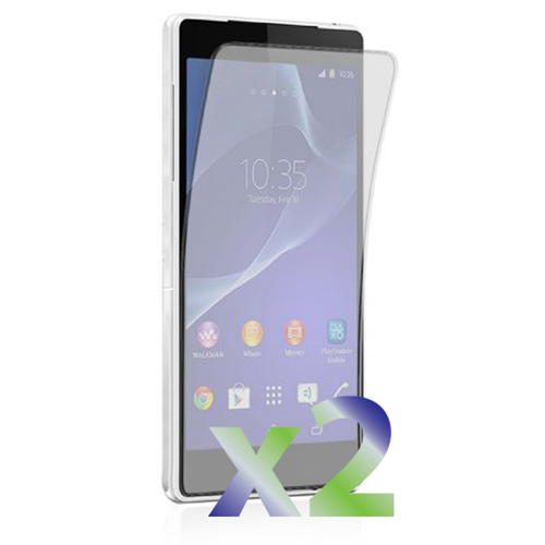 Protecteurs d'écran d'Exian pour Xperia Z2 de Sony, antireflet X 2