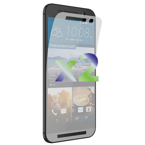 Étui protecteur d'écran d'Exian pour One M9 de HTC - transparent