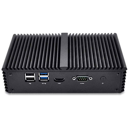 QOTOM Q355G4 Barebone Mini PC for pfSense - Core i5, AES-NI, 4 Intel LAN, Industrial Mini PC Firewall Gateway Router