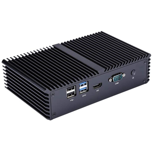 QOTOM Q355G4 Barebone Mini PC for pfSense - Core i5, AES-NI, 4 Intel LAN, Industrial Mini PC Firewall Gateway Router