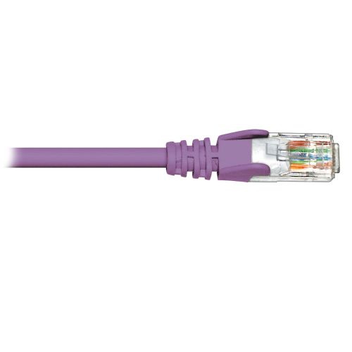 Cat5e Patch Cable - Purple, 10ft Purple