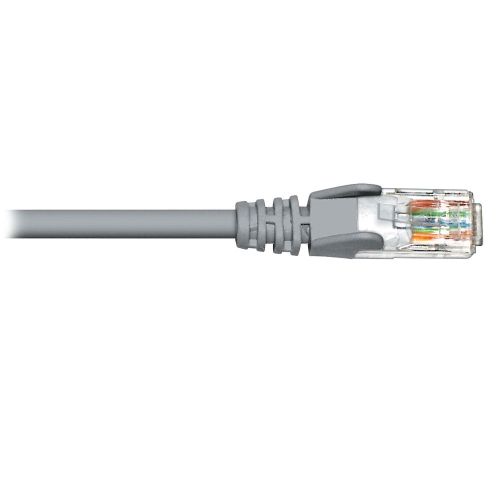 Image 1 of 1.. BlueDiamond Cat5e Network Patch Cable 6in, Grey