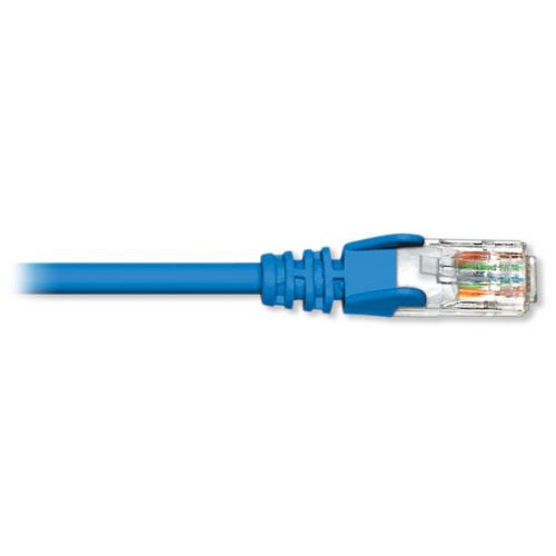 Cat6A Patch Cable, Solid - BL, 14ft Blue