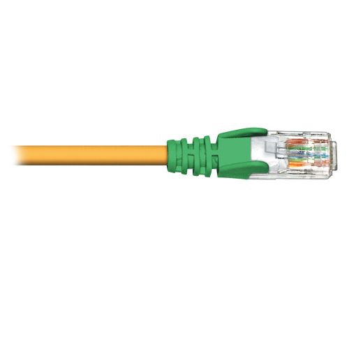 CAT5e Cross Over Cable - OR, 7ft Orange