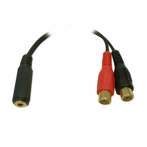 3.5mm to RCA Cable F/F - 6ft