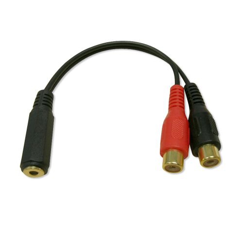 BLUEDIAMOND  3.5MM to Rca Cable F/f - 6In