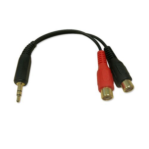 3.5mm to RCA Cable M/F - 6in