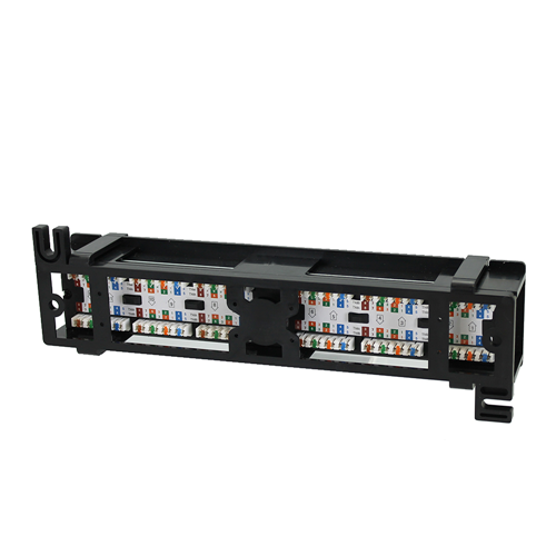 12 Port Cat6 Patch Panel - 1u