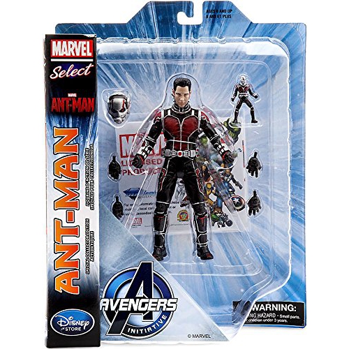 Marvel Select 8 Inch Action Figure Ant-Man Movie - Unmasked Ant-Man Exclusive