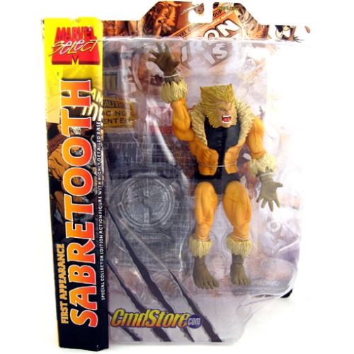 Marvel Select figurine de 8 po - CmdStore exclusive First apparence Sabretooth