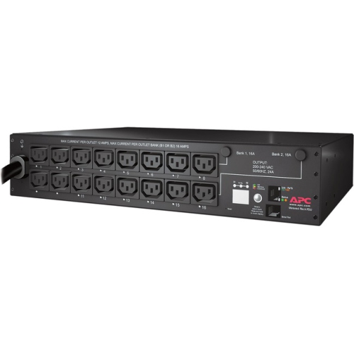 APC by Schneider Electric Rack PDU, Switched, 2U, 30A, 208V,C13 AP7911B