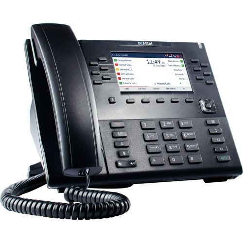 Mitel 6869 Ip Phone - Cable - Desktop - Black - Voip -