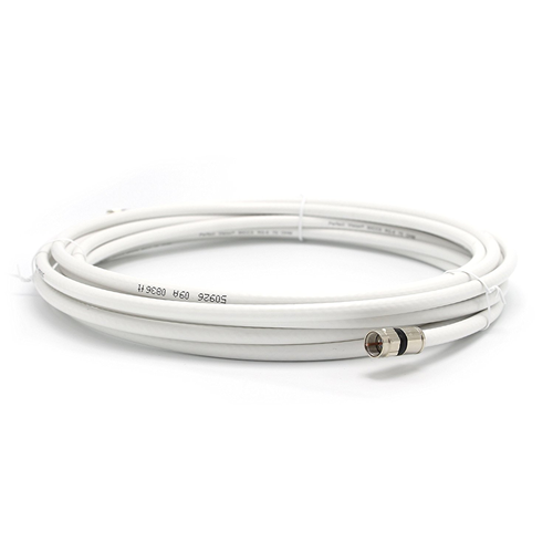 100ft RG6 Coaxial Cable Shielded with Premium Coaxial Connectors