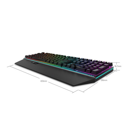 Clavier de jeu mécanique rétroéclairé V720 RVB de Rapoo