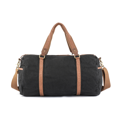 Gootium Vintage Canvas Duffle Bag Carry-on Weekender Sports Gym Bag, Black : Duffle Bags - Best ...