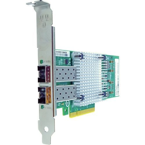 Axiom Pcie X8 10gbs Dual Port Fiber Network Adapter For Hp