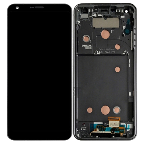 LG G6 LCD Screen + Digitizer Touch Screen Full Assembly With Frame Replacement - Black