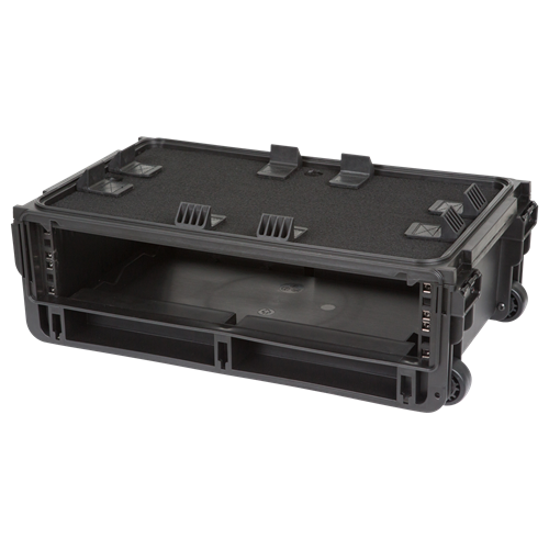 SKB 1SKB-ISF2U Injection Molded 2U Studio Flyer Rack Case