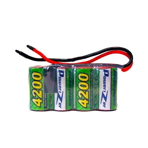 4.8 Volt NiMH Battery Pack with Leads