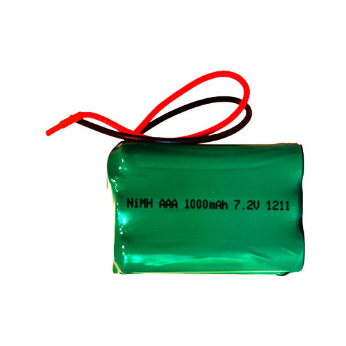 7.2 Volt NiMH Battery Pack with Leads