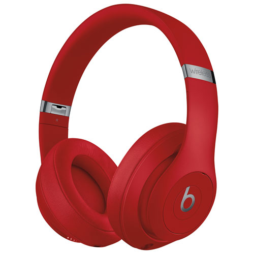 Beats by Dr. Dre Studio3 Over-Ear Noise Cancelling Bluetooth Headphones - Red