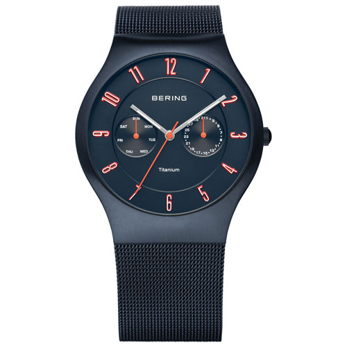 BERING Classic 39mm Men's Analog Casual Watch - Blue