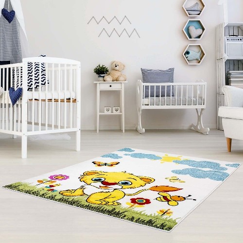 LA DOLE RUGS  La Dole Moda 5'3" X 7'5" Rectangle Area Rug - In Yellow