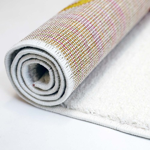 LA Dole Moda 5'3" x 7'5" Rectangle Area Rug - Multi-Colour