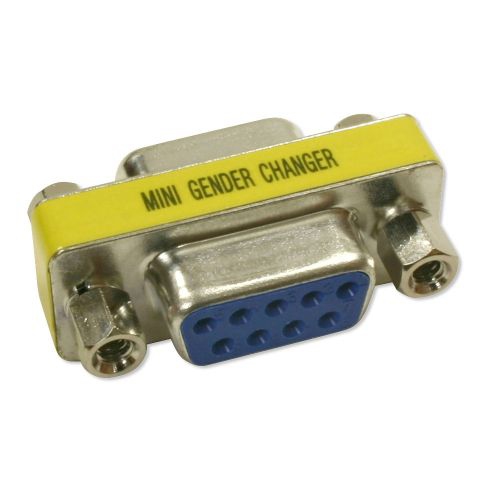 DB9 F/F Mini Gender Changer