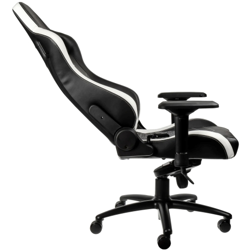 noblechairs EPIC Premium Gaming and Office Chair - Superior Ergonomics, Genuine Real Leather Upholstery, Supports up to 150 kg, Black/Red/White