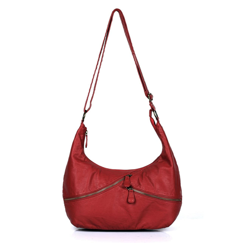 Karla Hanson Avery Women's Hobo Wash Bag Red