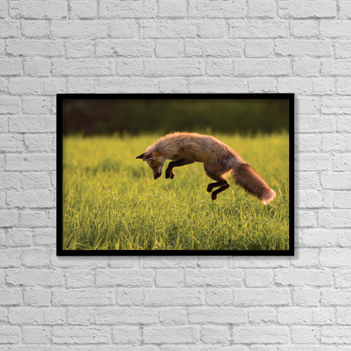 Printscapes Wall Art 18 X 12 Canvas Print With Black Frame