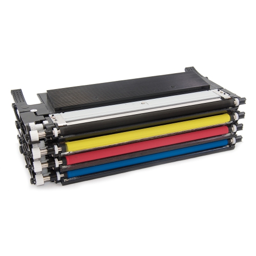 Gotoners™ Generic Packaged 4PK Samsung New Compatible CLT-406S CMYK Standard Yield Toner Set for Samsung CLP-360/CLX-3305/CLP-365/CLX-3305FN/CLP-365W