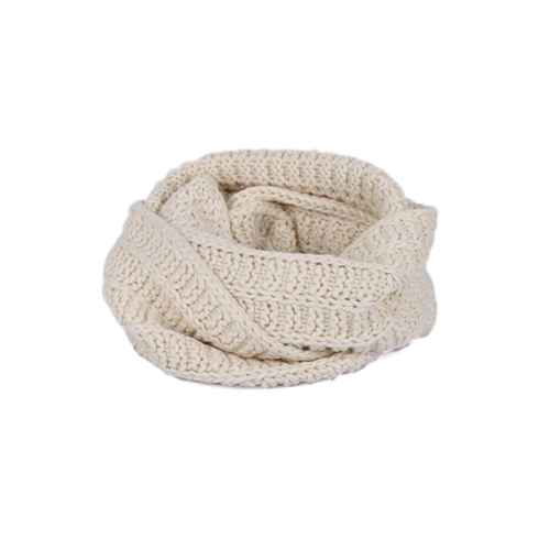 Karla Hanson Women's Knit Winter Scarf Ivory