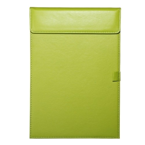 Office Meeting Conference Magnetic File Paper Writing Pad Tablet Desk Blotter Mat with Pen Holder -Green