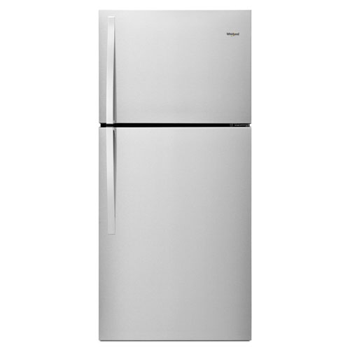 Whirlpool 30" 19.1 Cu. Ft. Top Freezer Refrigerator - Stainless Steel