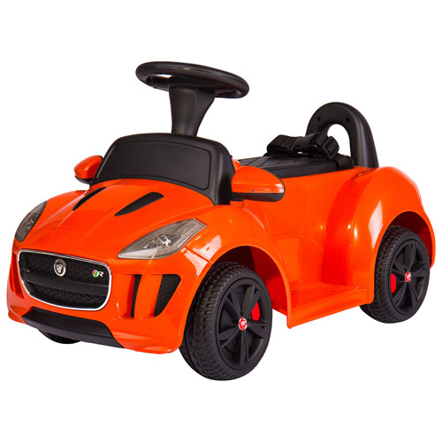 Jouet porteur Jaguar F-Type de Kool Karz - Orange