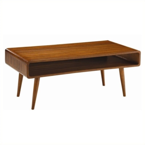 BORAAM  Halmstad Coffee Table In Rich Walnut