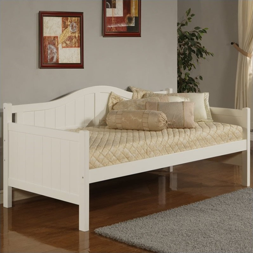 Hillsdale Staci Wood Daybed in White Finish