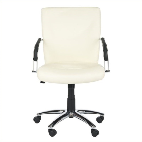 SAFAVIEH  Lysette Desk Office Chair In White