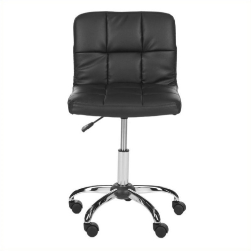 SAFAVIEH  Brunner Desk Office Chair In Black