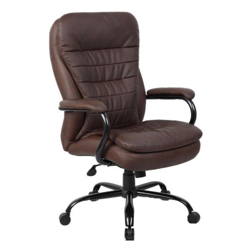 Boss Office Heavy Duty Office Chair in Bomber Brown