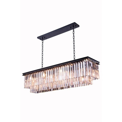 ELEGANT LIGHTING  Sydney 50" 12 Light Royal Crystal Chandelier