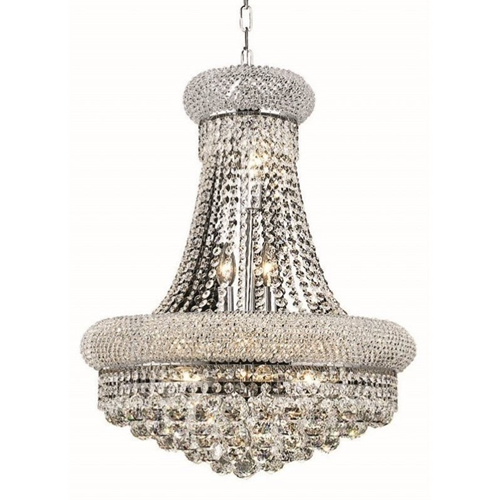 Elegant Lighting Primo 20" 14 Light Royal Crystal Chandelier