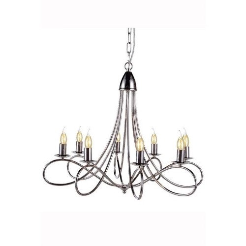 Elegant Lighting Lyndon 28" 8 Light Chandelier