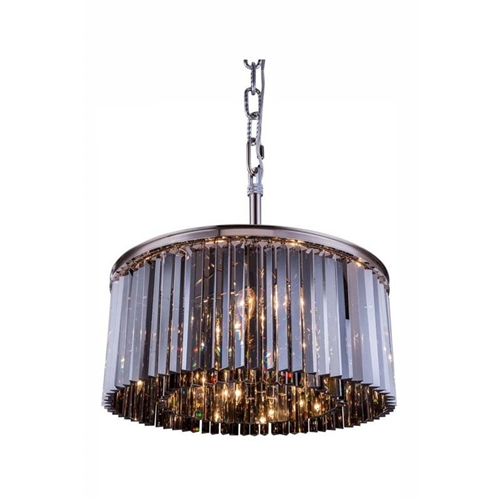 ELEGANT LIGHTING  Sydney 32" 8 Light Royal Crystal Chandelier