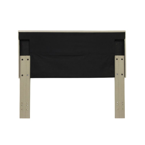 Furniture of America Manetta Fabric Upholstered Full/Queen Headboard in Ivory