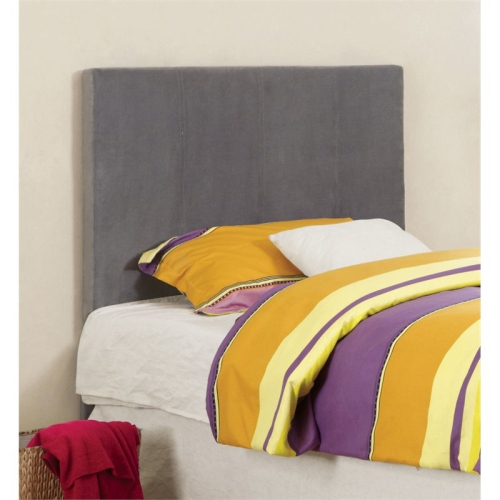 FURNITURE OF AMERICA  Ramone Contemporary Fabric Twin Headboard In In Gray