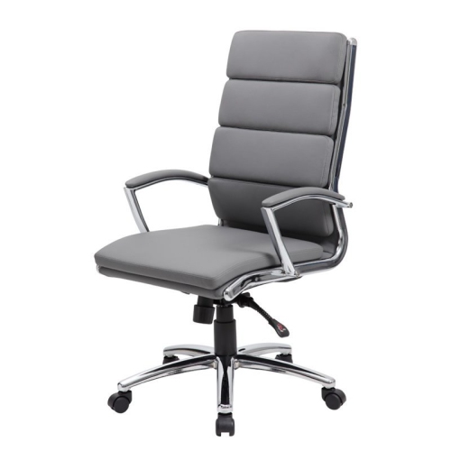 BOSS OFFICE PRODUCTS Boss Office Caressoftplus Executive Chair In Gray