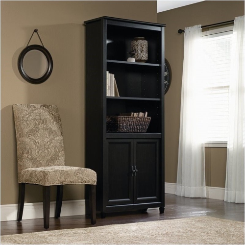 PEMBERLY ROW  Library Bookcase In Estate Black